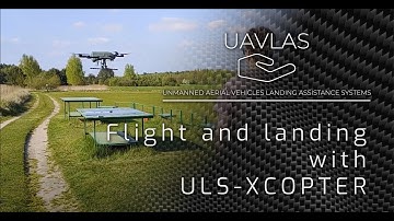 UAVLAS Landing system. "FlyFocus" company tests.