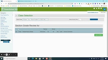 Teacher Grade Verification Crs Mark Approval