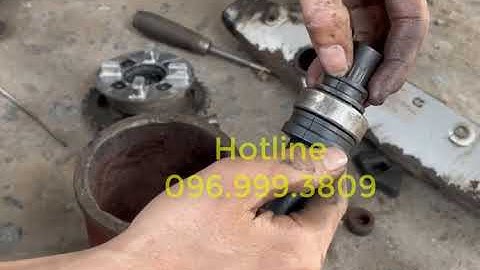 Cách tháo vòng bi bễ bằng dụng cụ chuyên dụng