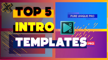 Top 5 Intro Templates for VSDC | No Copyright, Free Download | Pure Unique Pro