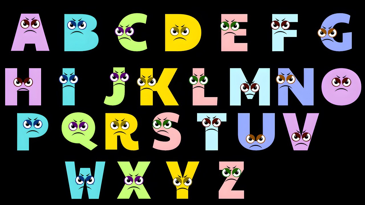 Angry Letters ABC Song A–Z | A, A This Is Letter A to Z, Z This Is