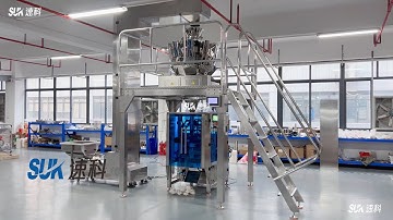 Automatic Vertical Puffed Food Packaging Machine for Efficient Packaging | SUK Precision Machinery