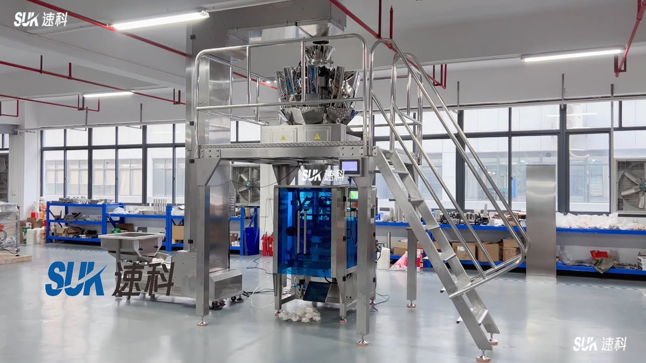 Automatic Vertical Puffed Food Packaging Machine for Efficient ...