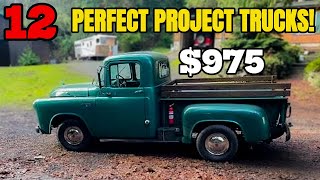 Craigslist Finds 12 Perfect Project Trucks With Huge Potential