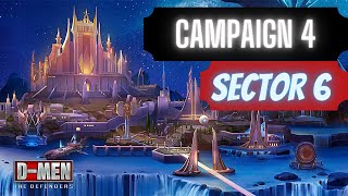 D-Men The Defenders Campaign Chapter 4 map / sector 6, Android Gameplay, Heroes arangement screenshot 5