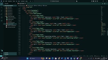 Responsi 1 Pemrograman Web - Paket Coffee