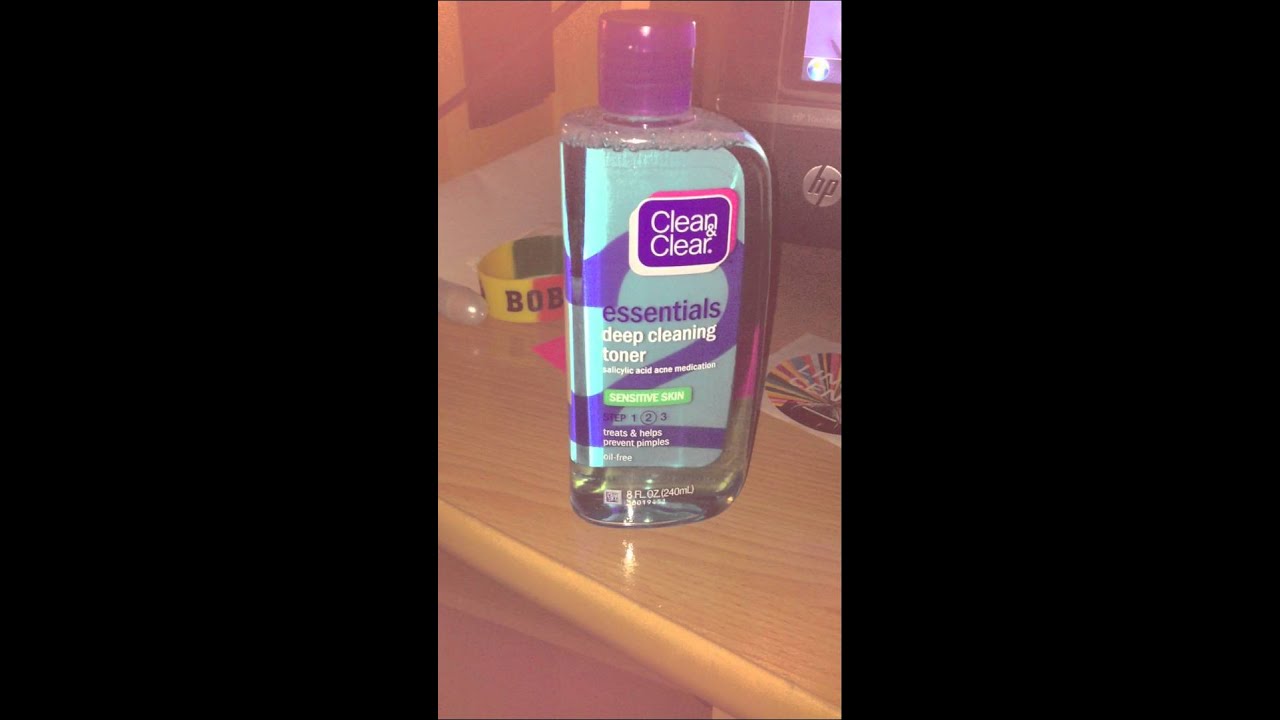 clean and clear step 1 2 3 sensitive skin