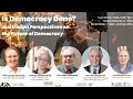 Is Democracy Done? Australian Perspectives on the Future of Democracy