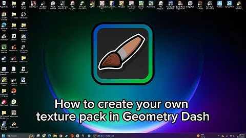 How to create your own texture pack in GD 2.2￼