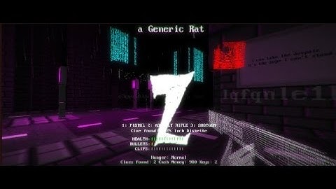 Illuminascii - Wonderfully Random ASCII-Styled FPS Roguelike