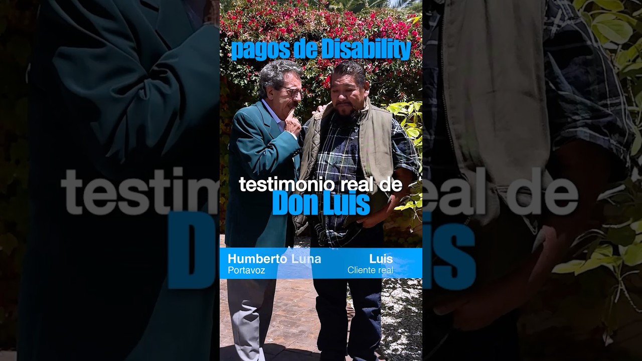 Don Luis comparte su testimonio real. En Casa de la Justicia te ayudamos! 1-800 840-4040 #disability