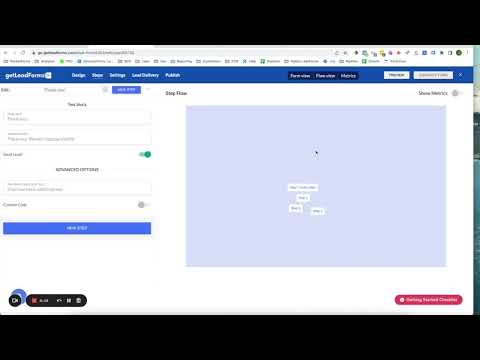GetLeadForms- How to Connect and Add Steps