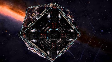 Elite Dangerous Debug Cam Coriolis Station Sideways