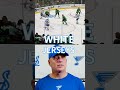 Do the Blues have the best jerseys in the League?