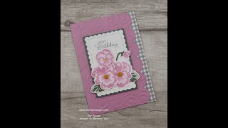 Pansy Patch - Pretty Birthday Card