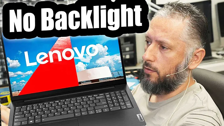 Lenovo V15 G2 Laptop Repair - Dim image Blown Backlight Circuit.