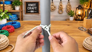 Information 2 Amazing Clove Hitch Knots You Must Know! 🔥 Easy Rope Knot Tutorial for Everyday use  Guide