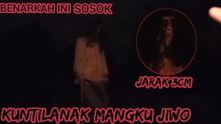 Wujud nyata sosok kuntilanak mangkujiwo  jarak 3cm ,muncul saat malam jumat