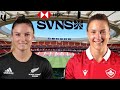 NEW ZEALAND 7s vs CANADA 7s Madrid Women's Sevens 2024 Live Commentary