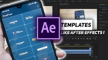 After Effects Intro Lower Thirds on Android! 😍