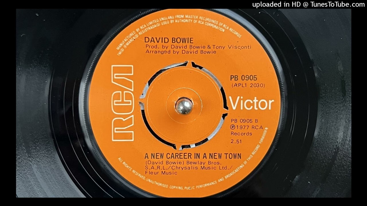 David Bowie - A New Career in a New Town (Rca) 1977 - YouTube