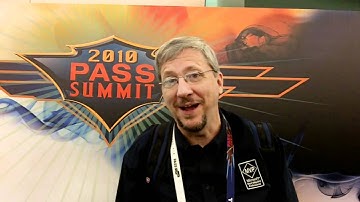 Allen White at SQLPASS