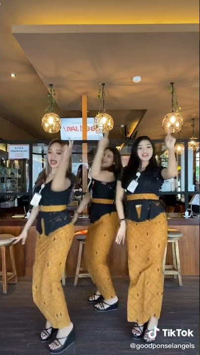 tik tok good ponsel angeles goyang pake batik