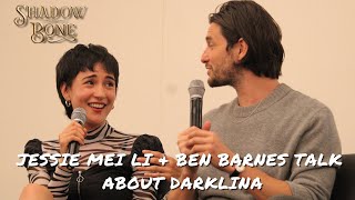 Ben Barnes & Jessie Mei Li talk about the end of Shadow and Bone & Darklina