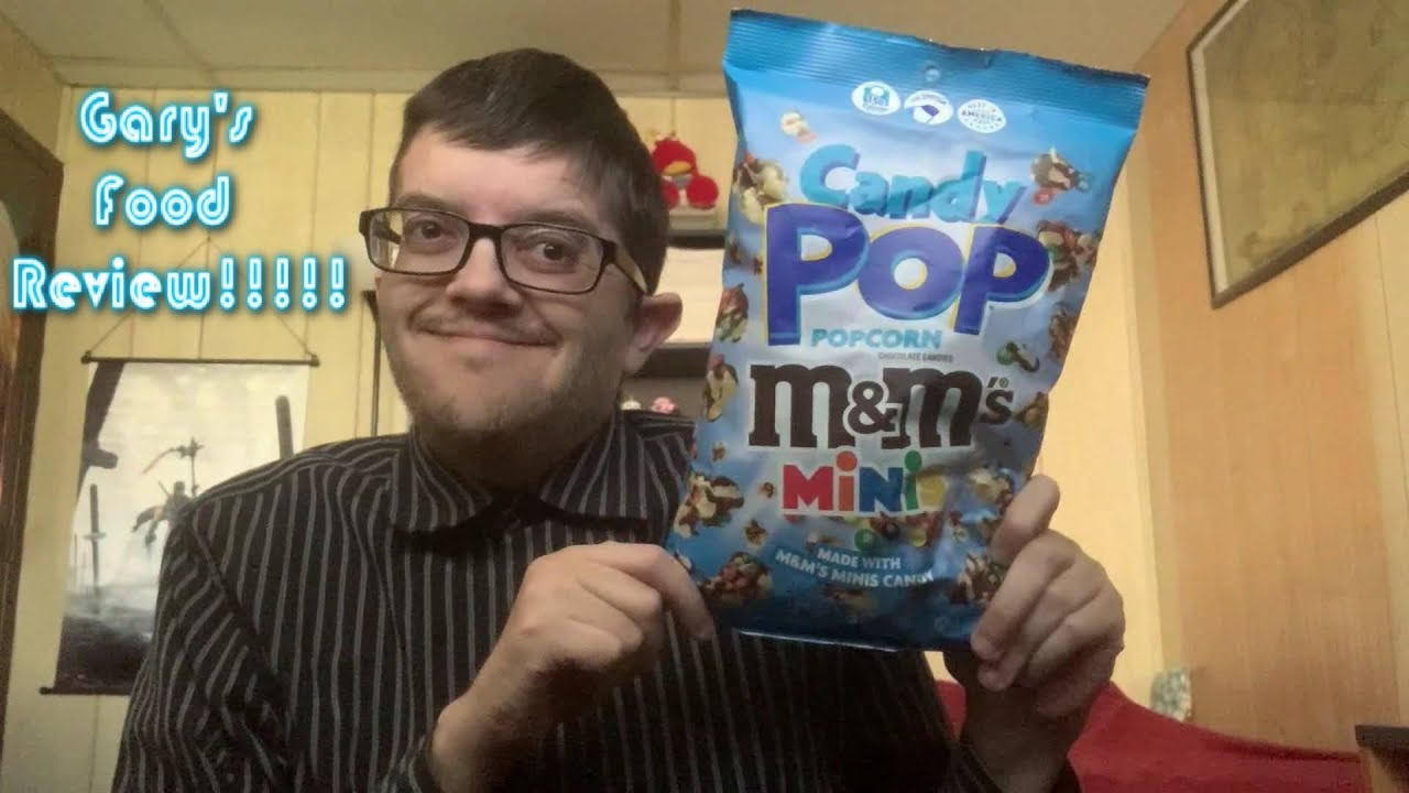 Review Candy Pop Popcorn M&M Minis YouTube