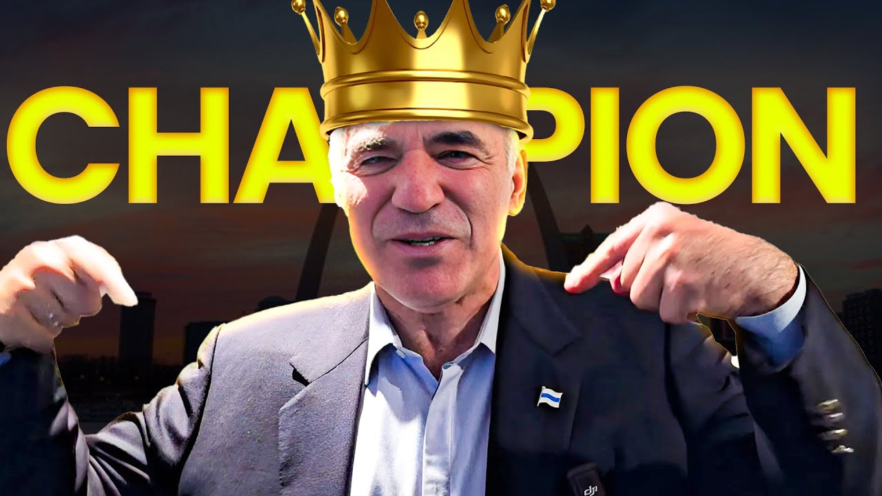 The energetic Garry Kasparov interview after he beat Vishy Anand 13-11 | Clutch Chess 2025