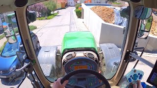 [GoPro] Cabview | Fendt 828 Vario &amp; Fliegl ASW 281 | 1. Schnitt Silieren am Hang