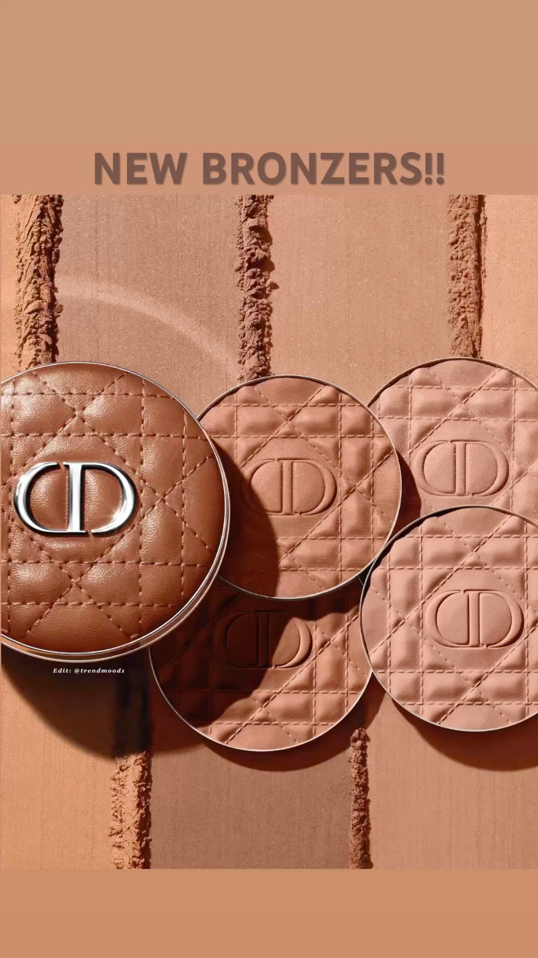 NEW! #DIOR Bronzers! 🤎 Dior Forever Nude Bronze. In natural