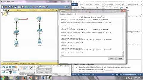 6.2.2.5 Lab - Configurando Rutas Estáticas y por Defecto con IPv4
