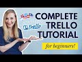 HOW to use TRELLO | ULTIMATE TRELLO TUTORIAL 2021 [Project Management Software for BEGINNERS]