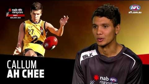 2015 NAB AFL Draft Trumps - Callum Ah Chee