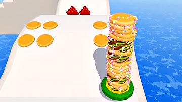 NOOB vs PRO vs HACKER vs GOD - Pancake Run Gameplay Walkthrough