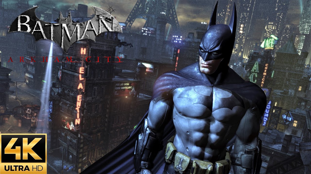 Batman Arkham City PC - Free Roam Gameplay (4K 60FPS) - YouTube