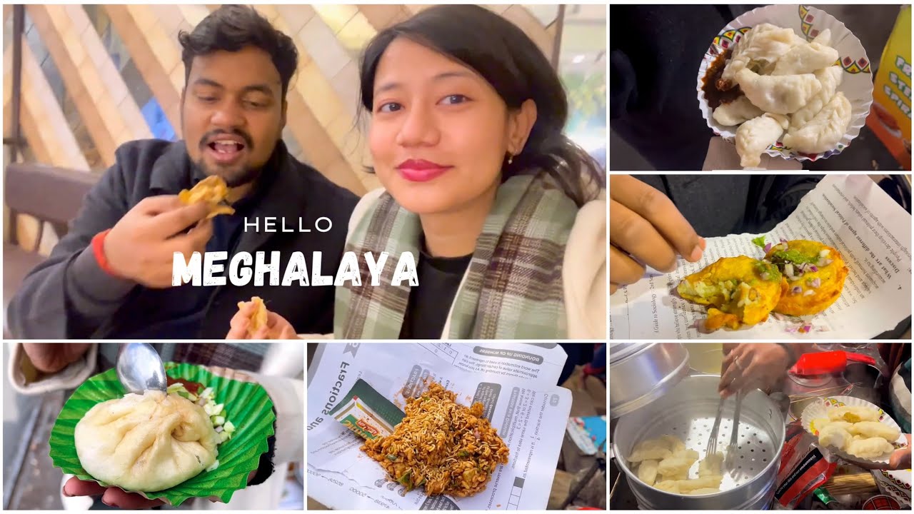 SHILLONG STREET FOOD IS INSANE! 🤤 | Police Bazar, Shopping & Vlog | MEGHALAYA | Northeast