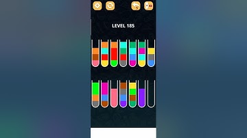 Color sort puzzle level 185