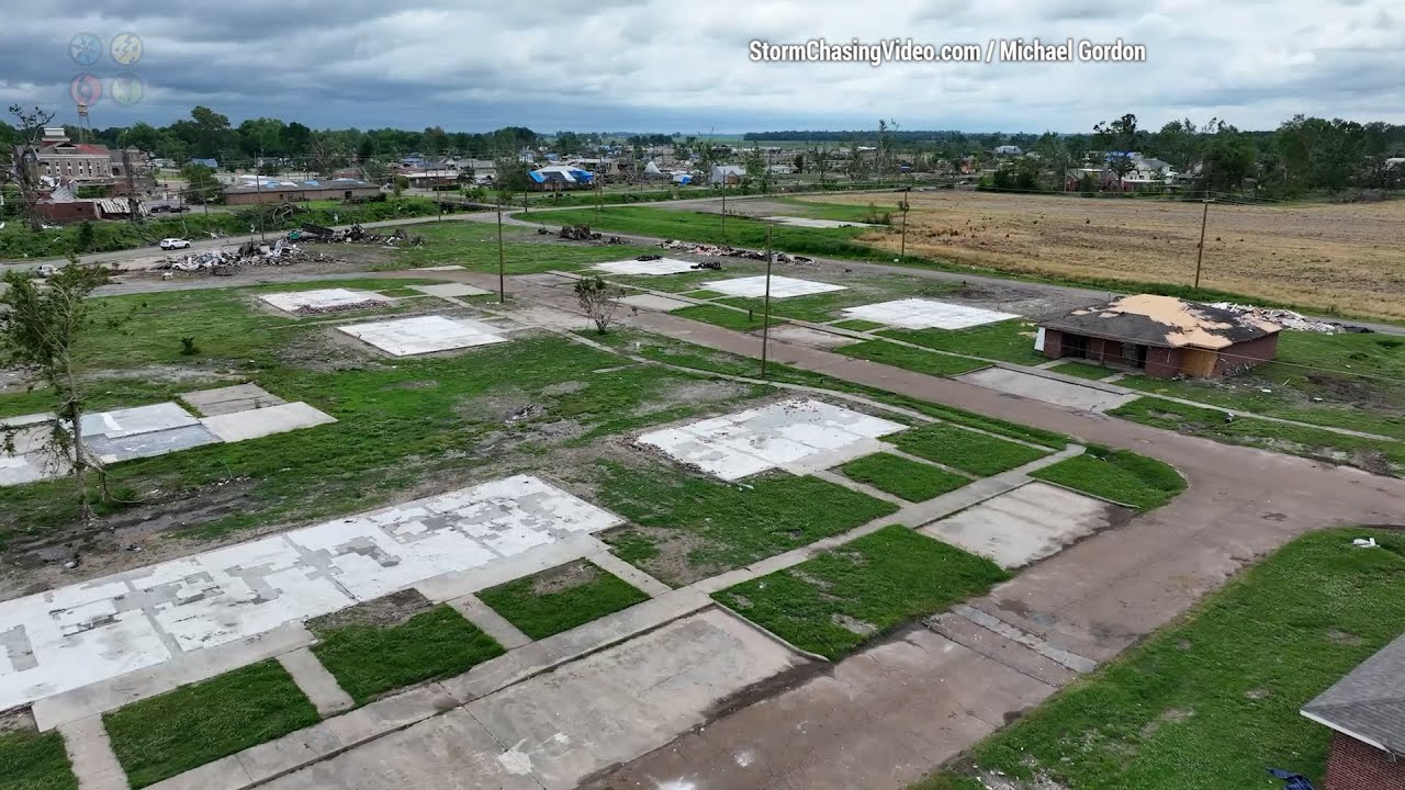 Drone Survey Two Months After Rolling Fork, MS Tornado - Empty Lots