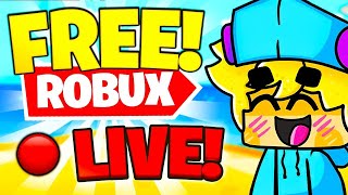  FREE ROBUX GIVEAWAY LIVE IN ROBLOX! (Free Robux Live) *robux codes*