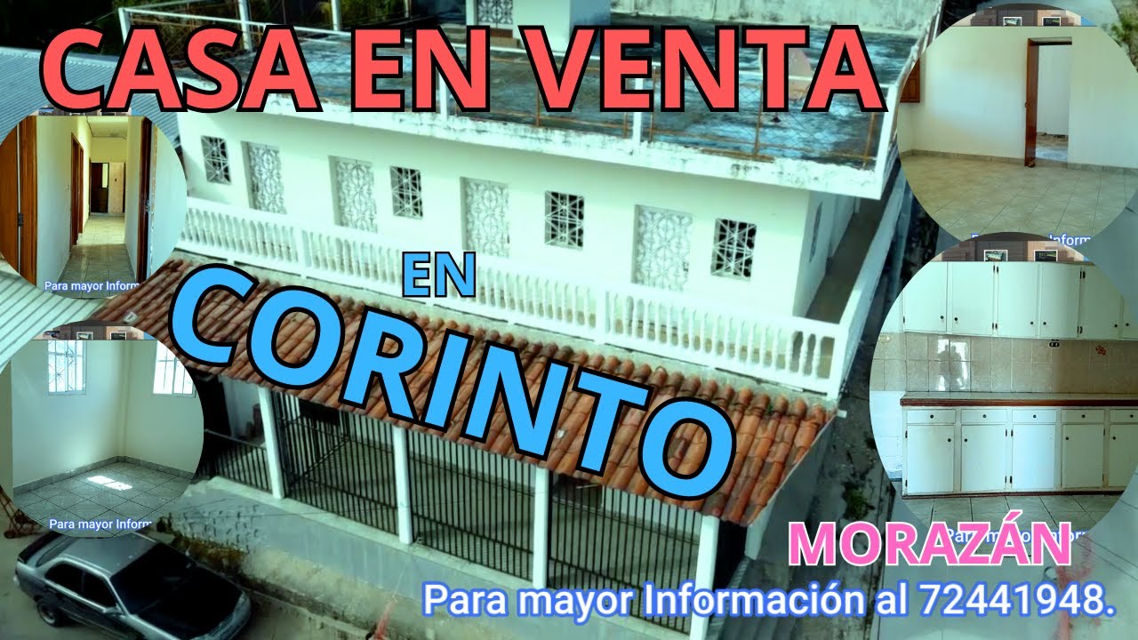 CASA en VENTA  en Corinto, Morazan El Salvador
