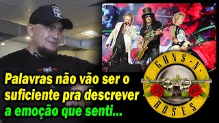 Digão talks about opening for Guns N' Roses in Brazil.