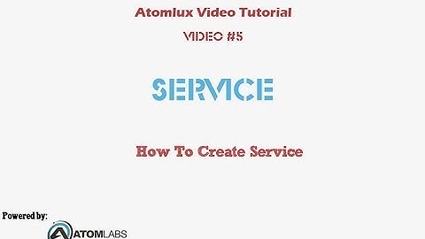 wordpress theme tutorial - Atomlux Video #5 - How To Create Service