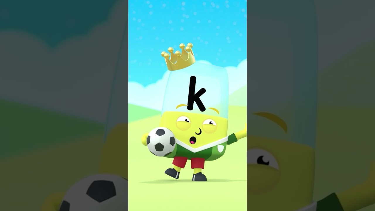 Kick it with K | Learn to Read and Spell for Kids | Alphablocks #shorts