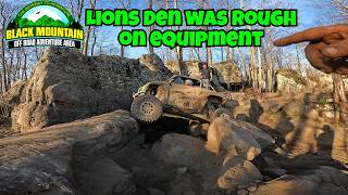 First time at Black Mountain! Railbed & Lions Den