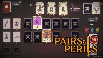 This Matching Roguelike Deck-builder is Crazy Unique! | Pairs and Perils