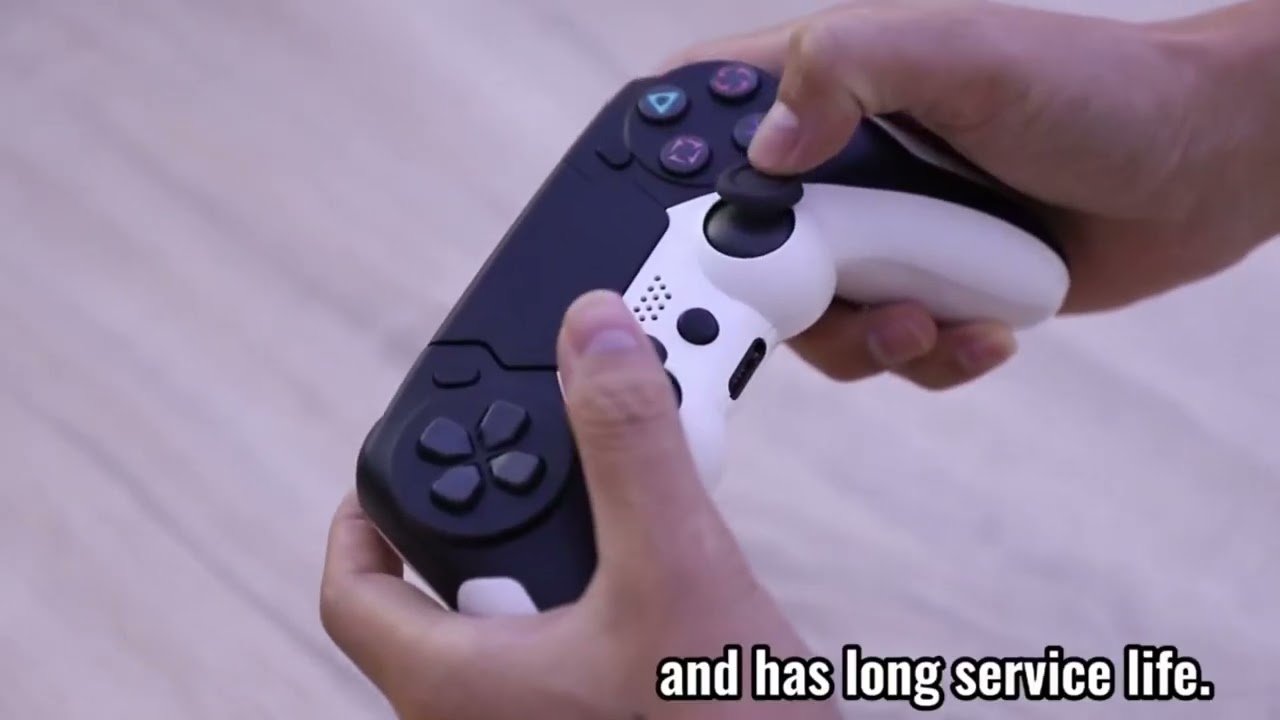 GAMINJA P48 Wireless Gamepad with Six Axis Gyroscope Game Controller