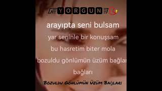 Bozuldu Gönlümün Üzüm Bağları... ᮿ