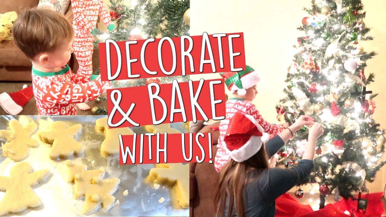 DECORATE & BAKE WITH US FOR CHRISTMAS | FAMILY CHRISTMAS VLOG - YouTube